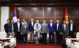 Khammouane Party Chief Meets Luxembourg Health Programme Head